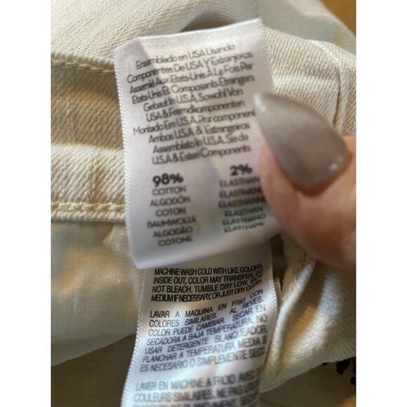 NWT Mother Denim Dazzler Ankle Fray in Superstition Size 29 $218 - Picture 11 of 16